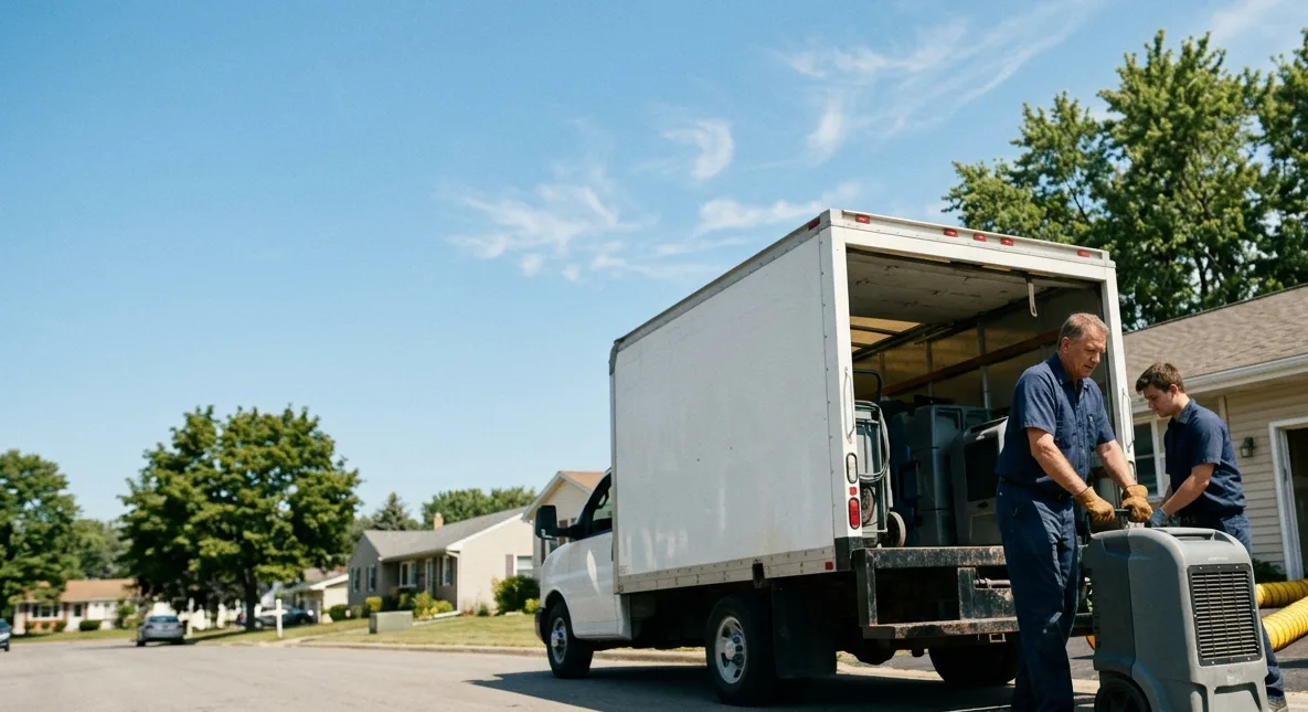 Water Damage Cleanup in Almena, WI near me